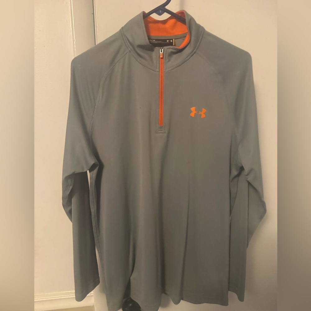 Mens Under Armour 3/4 Zip long sleeve